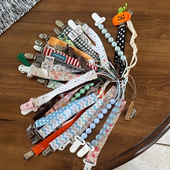 Other - 34 Baby Pacifier Clips